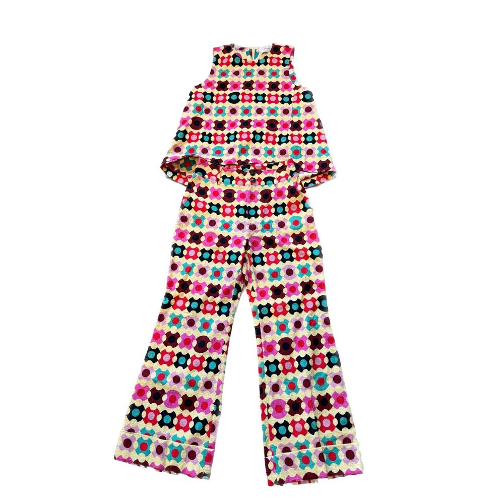 LA DoubleJ Multicolor Patterned Jumpsuit